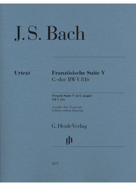 French Suite V G major BWV 816